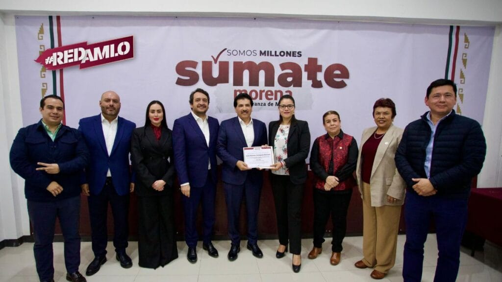 Luisa María Alcalde presenta a los “Promotores de la 4T” en Durango rumbo a las elecciones municipales de 2025
