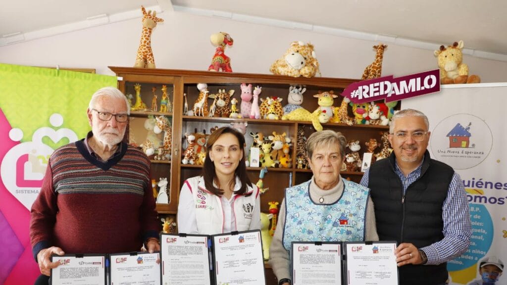 MariElise Budib fortalece alianzas para apoyar a niños con cáncer en Puebla