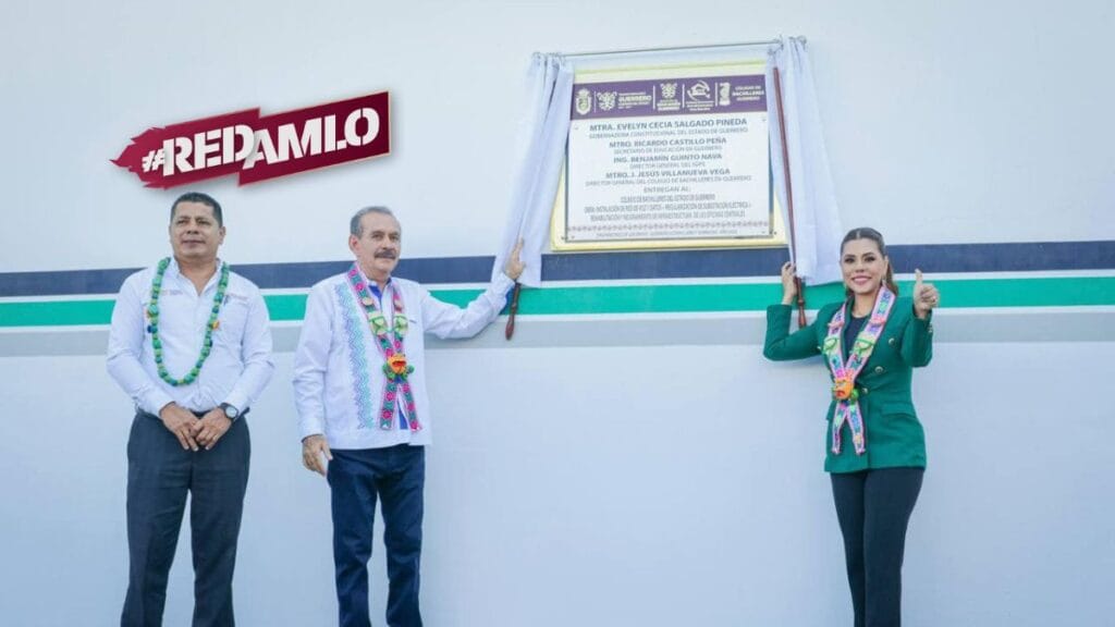 Evelyn Salgado inaugura oficinas centrales del Colegio de Bachilleres en Chilpancingo