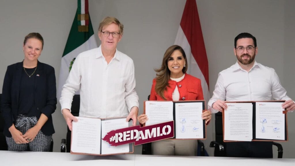 Gobernadora Mara Lezama impulsa cooperación ambiental con Países Bajos
