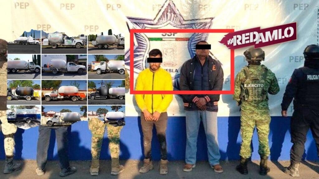 Puebla Contra el Robo de Hidrocarburos: 12 Pipas Aseguradas y 2 Detenidos