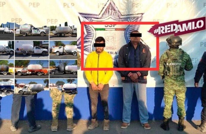 Puebla Contra el Robo de Hidrocarburos: 12 Pipas Aseguradas y 2 Detenidos