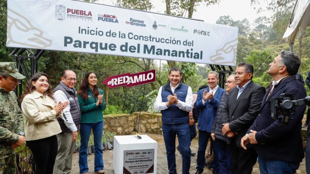 Puebla impulsa ecoturismo con la construcción del Parque del Manantial en Huauchinango