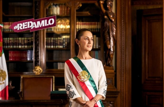 Sheinbaum arranca el 2025 con un respaldo histórico