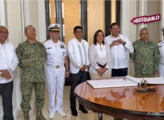 Armenta firma convenio de seguridad con Veracruz y Oaxaca para reforzar la lucha contra el crimen