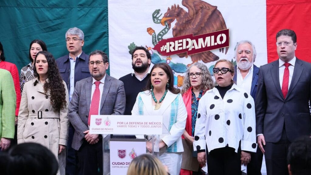Clara Brugada y alcaldes se unen contra aranceles de EE.UU.; convocan a manifestación en el Zócalo