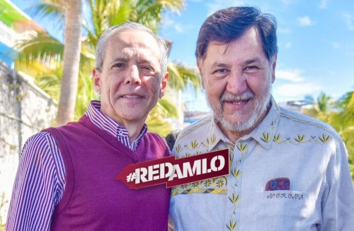 Gerardo Vargas Landeros impulsa soluciones para pescadores en visita de Fernández Noroña a Ahome