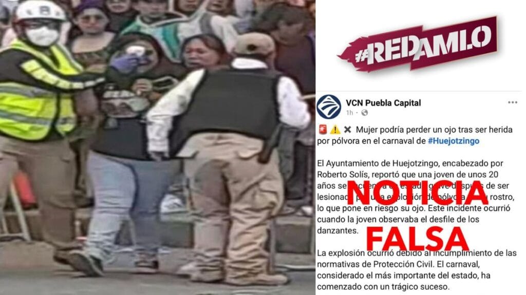 Huejotzingo defiende la verdad: Gobierno Municipal desmiente información falsa sobre accidente en Carnaval