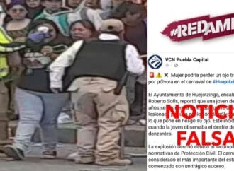 Huejotzingo defiende la verdad: Gobierno Municipal desmiente información falsa sobre accidente en Carnaval