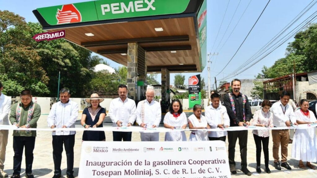 ¡Gasolina con justicia social! Inauguran en Cuetzalan la primera Gasolinera del Bienestar en Puebla