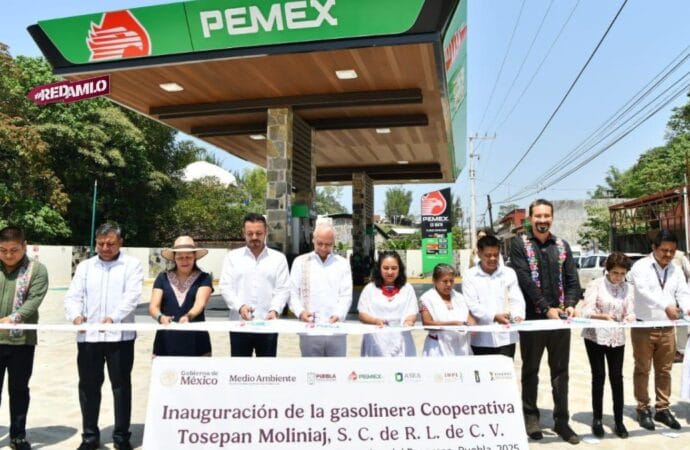 ¡Gasolina con justicia social! Inauguran en Cuetzalan la primera Gasolinera del Bienestar en Puebla