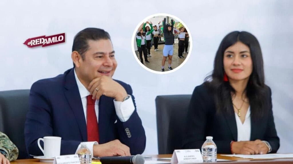 “La Bonita” Sánchez motiva a 2 mil estudiantes con clase masiva de boxeo en Puebla