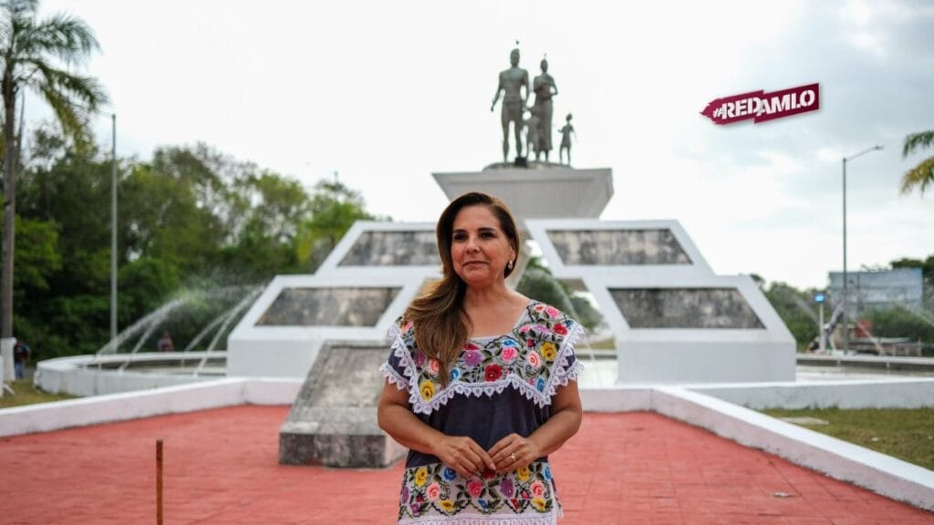 Mara Lezama devuelve esplendor a la Glorieta del Mestizaje en Chetumal