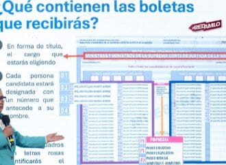 Sheinbaum y Rosa Icela detallan proceso para elección del Poder Judicial