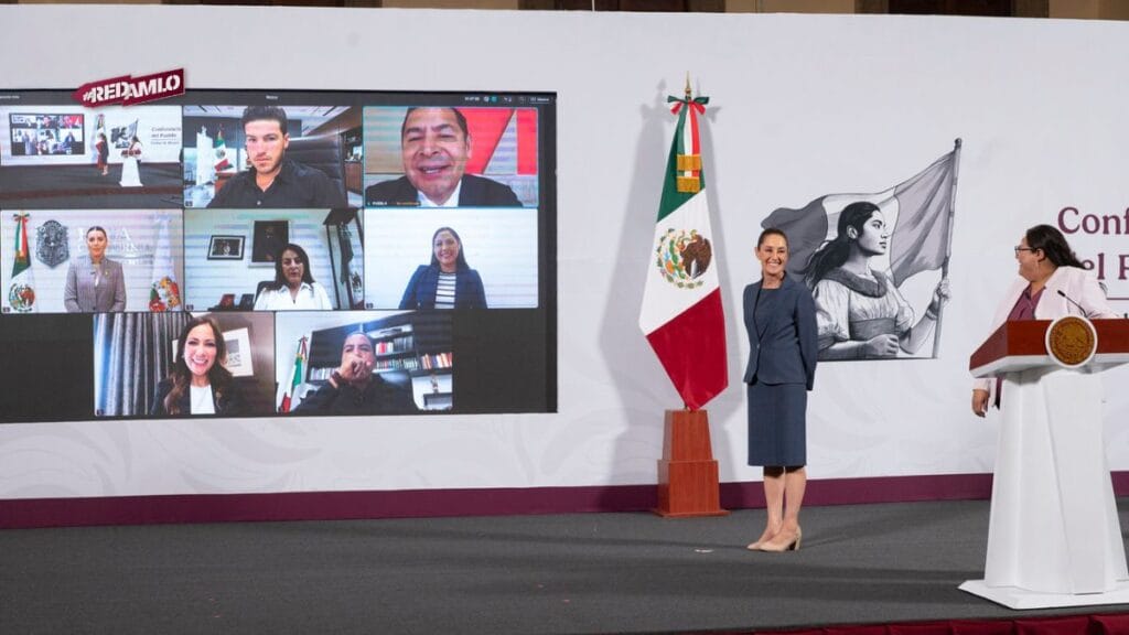 Alejandro Armenta presenta resultados de apoyos a mujeres en mañanera