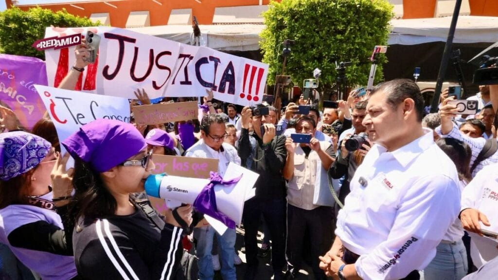 Gobernador Armenta y Claudia Sheinbaum Luchan contra el Feminicidio en Puebla