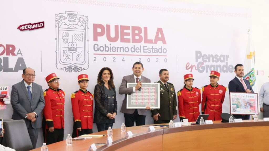 Lotería Nacional devela Billete Conmemorativo a la Batalla de Puebla