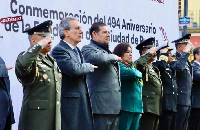 Puebla celebra 494 años de su fundación, Armenta reafirma compromiso de soberanía
