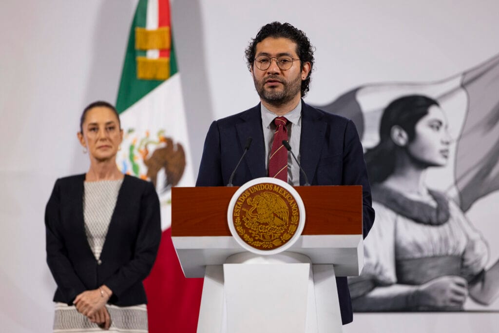 Secretario del Trabajo del Gobierno Federal, Marath Baruch Bolaños López,