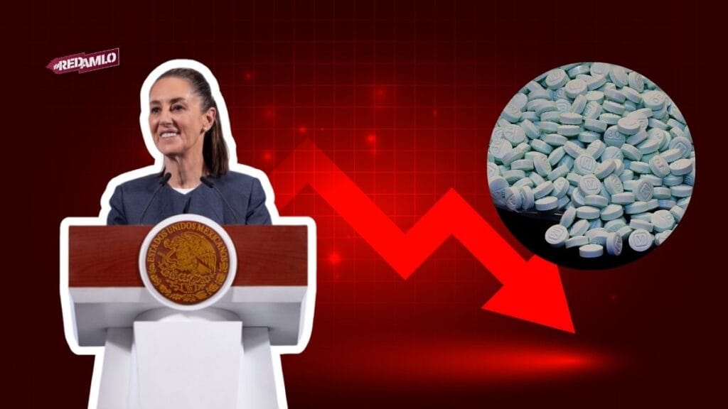 Sheinbaum reduce tráfico de fentanilo en un 70%: avances clave