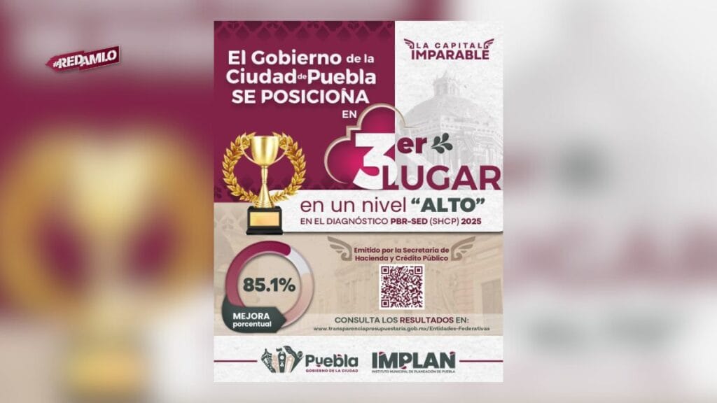 Puebla Capital Mejora su Desempeño en Diagnóstico de la SHCP