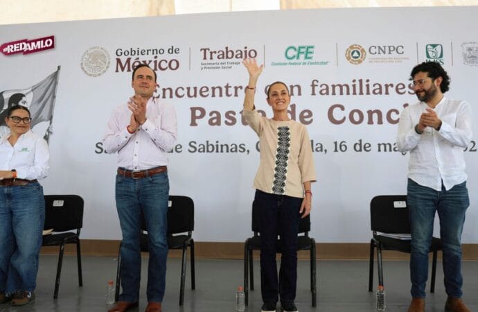Sheinbaum promete continuar búsqueda de mineros en Pasta de Conchos
