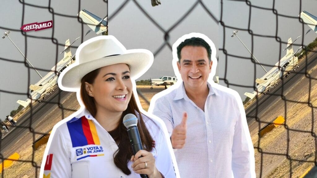 Viaje sospechoso: gobernadora Tere Jiménez viaja en un vuelo privado para apoyar al candidato de Durango