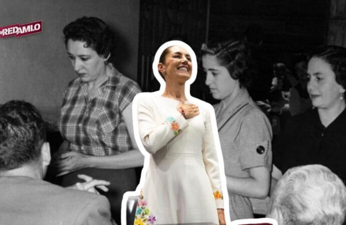 70 años del voto femenino en México, con una presidenta