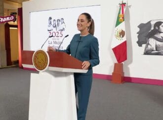 Sheinbaum impulsa educación, bienestar y soberanía en informe semanal