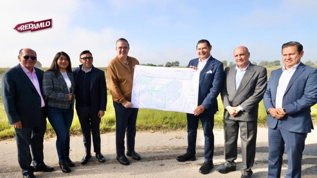 Armenta y Ebrard ponen en marcha el Polo de Desarrollo en Puebla