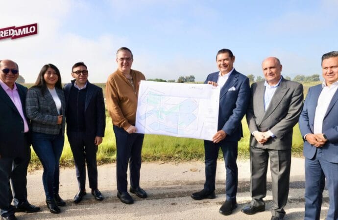 Armenta y Ebrard ponen en marcha el Polo de Desarrollo en Puebla