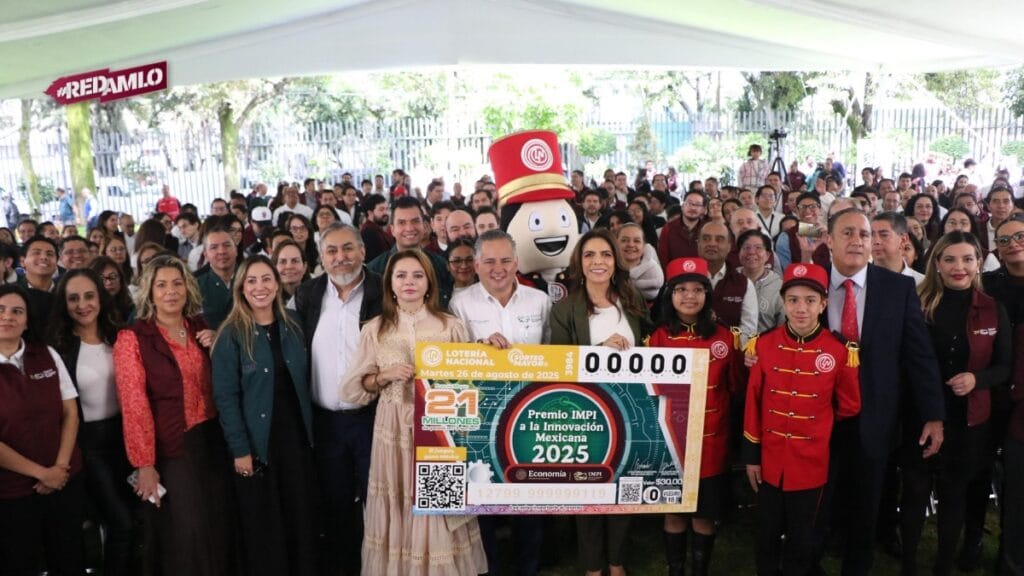 Presentan billete conmemorativo del Premio a la Innovación Mexicana 2025