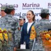 Claudia Sheinbaum reconoce a elementos por apoyo en lluvias