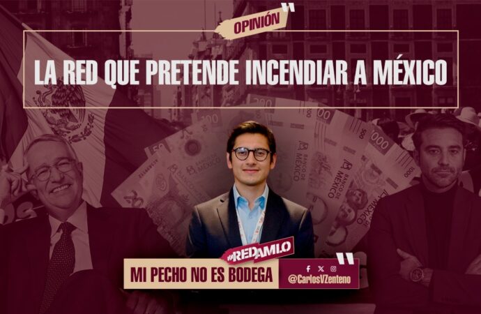 La red que pretende incendiar a México
