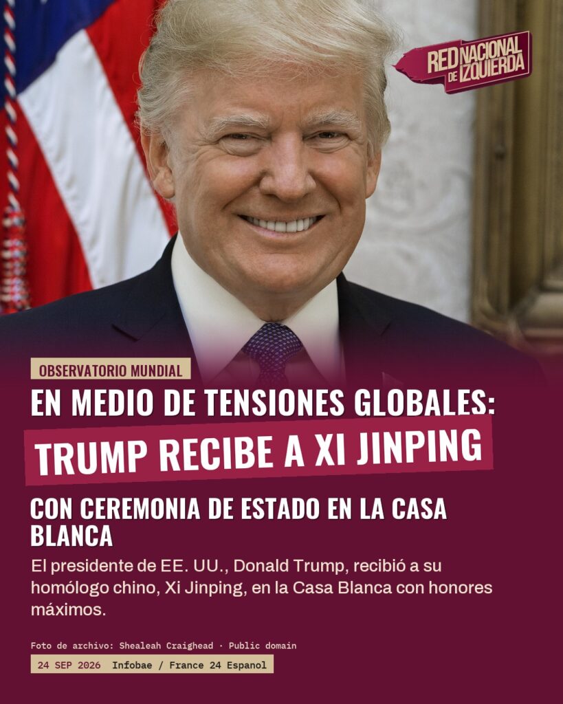 Trump recibe a Xi Jinping en la Casa Blanca con honores máximos