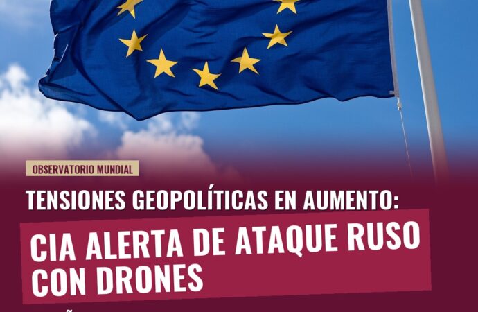 CIA alerta a Europa sobre posible ataque ruso con drones