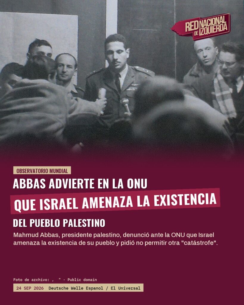 Abbas advierte en la ONU que Israel amenaza la existencia palestina