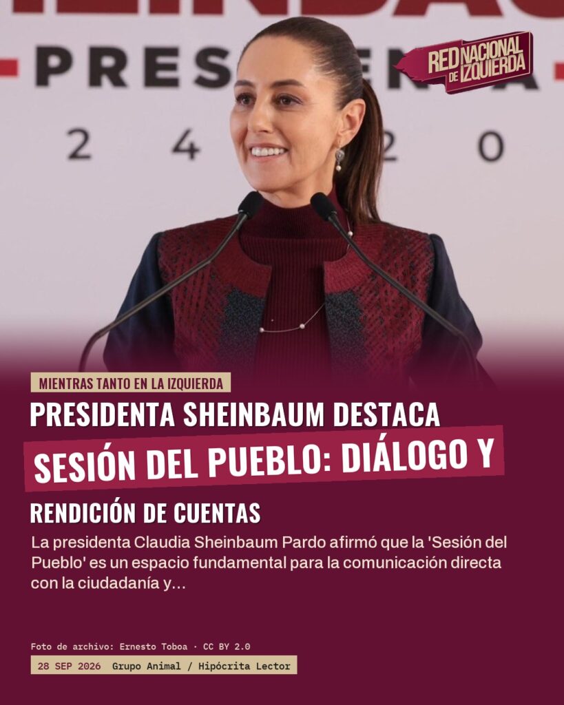 Sheinbaum: Conferencia del Pueblo es un espacio de diálogo y rendición de cuentas
