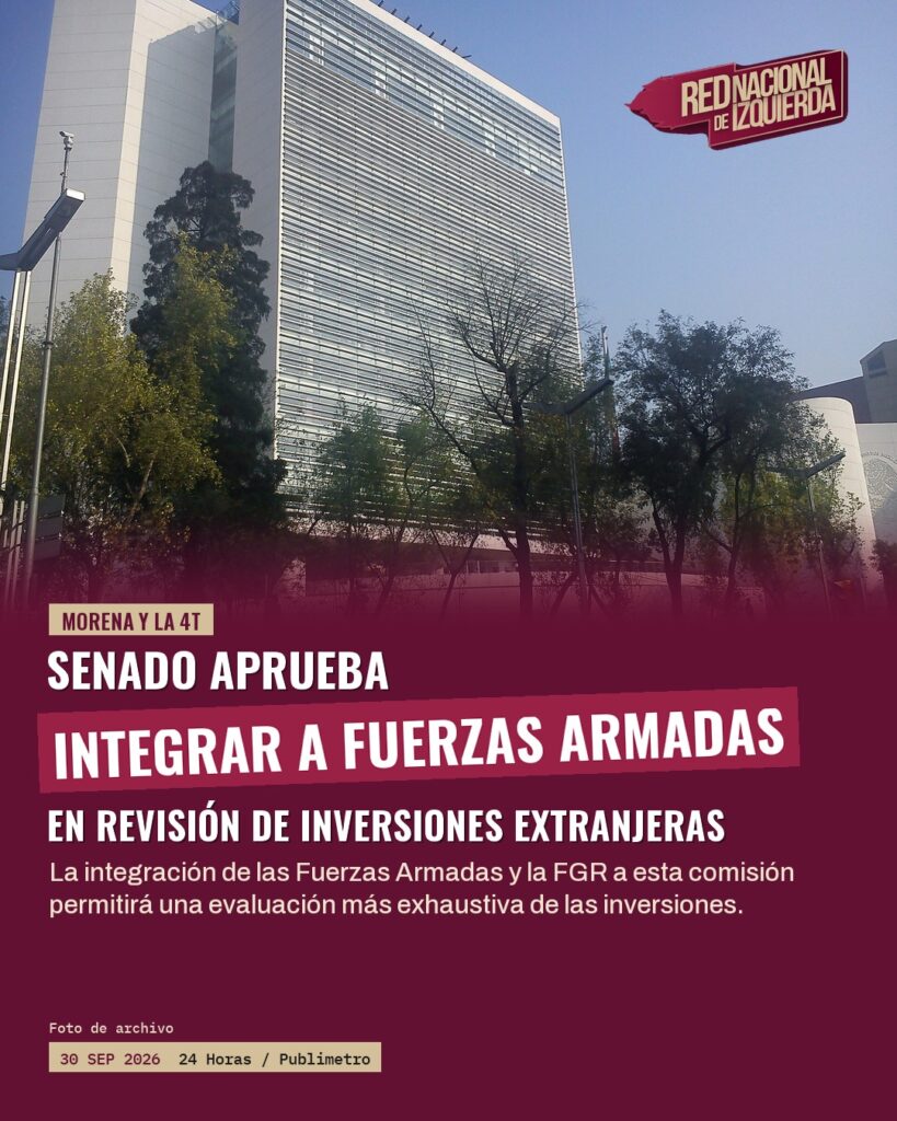Senado aprueba integrar a Fuerzas Armadas en revisión de inversiones extranjeras