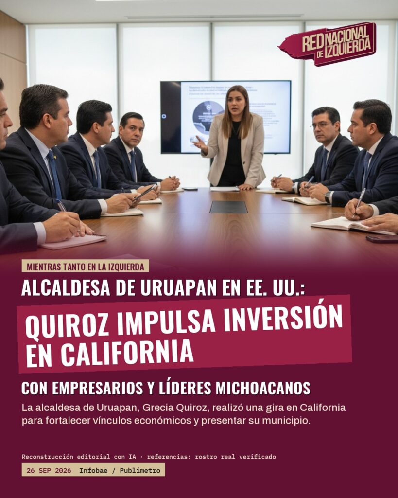 Grecia Quiroz fortalece lazos económicos en gira por California