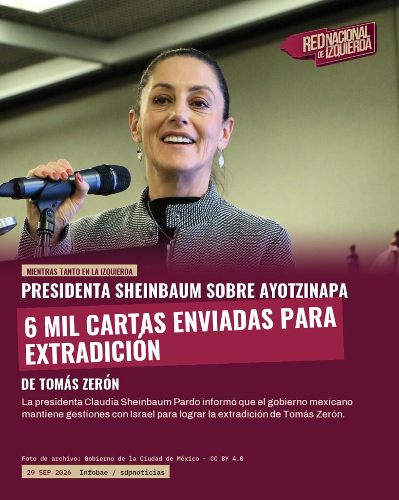 Sheinbaum revela gestiones para extradición de Tomás Zerón desde Israel