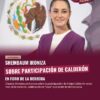 Sheinbaum ironiza sobre participación de Calderón en foro de la derecha