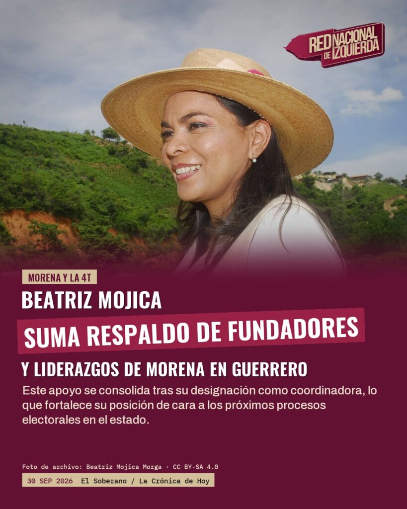 Beatriz Mojica suma respaldo de fundadores y liderazgos de Morena en Guerrero