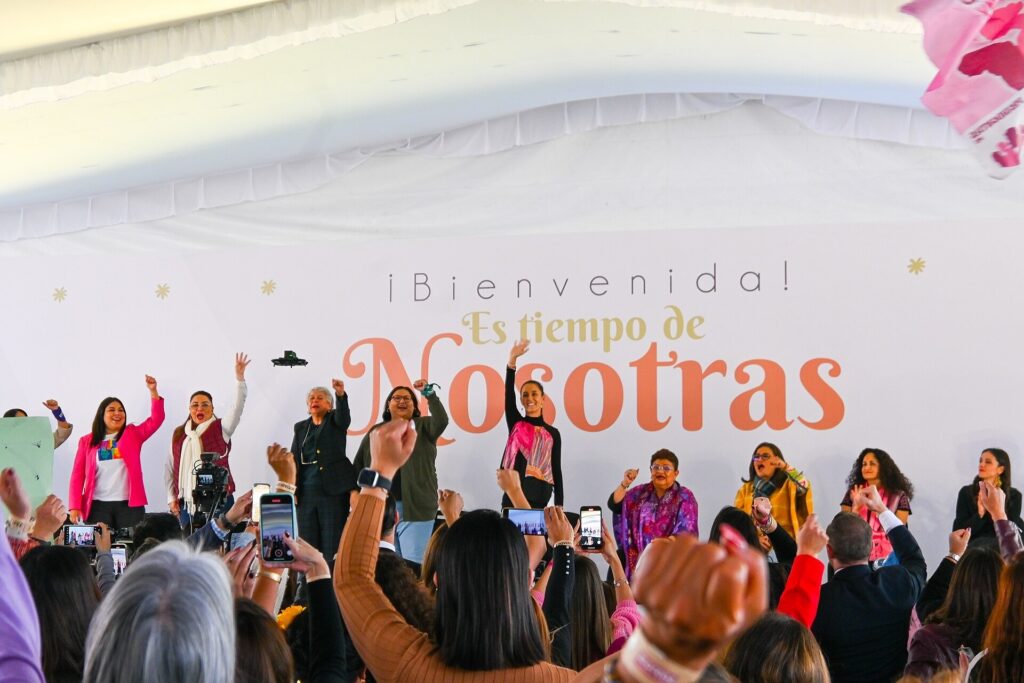 Sheinbaum: Llegar a la Presidencia es resultado de la lucha de las mujeres