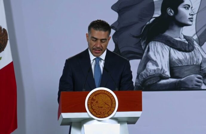 Omar García Harfuch es el candidato a vencer en Morena, según El País México