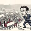 Francia enfrenta masivas protestas por costo de vida y políticas de Macron