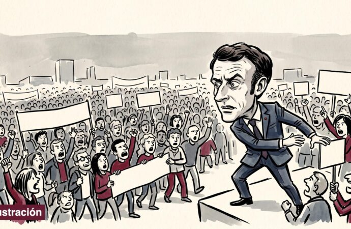 Francia enfrenta masivas protestas por costo de vida y políticas de Macron
