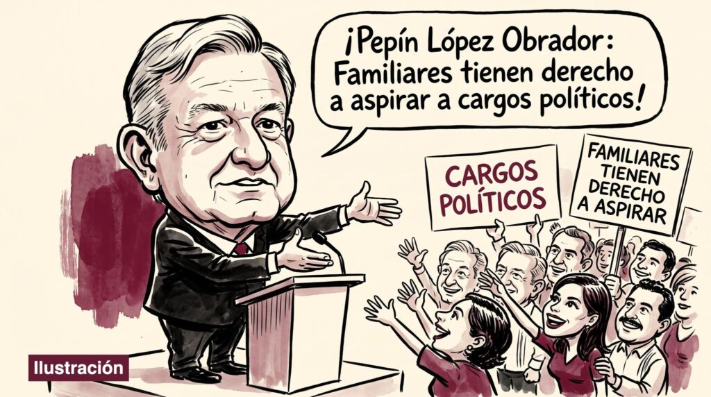 Pepín López Obrador: Familiares tienen derecho a aspirar a cargos políticos