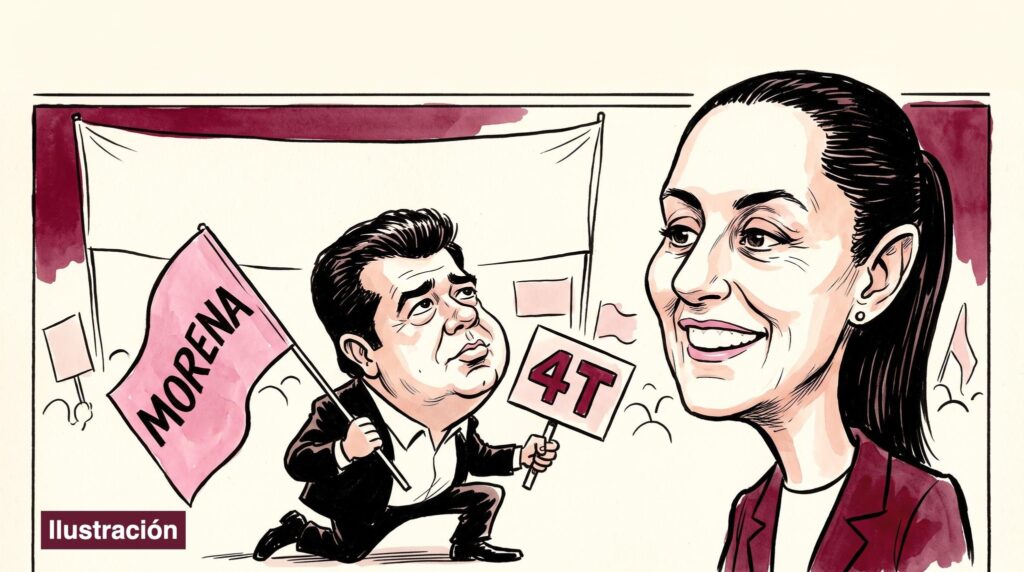 Pedro Haces reafirma lealtad a Claudia Sheinbaum y a la Cuarta Transformación