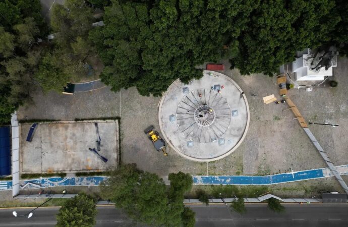 Arrancan obras del Cablebús en Puebla en parques Juárez, Amalucan y Ecológico